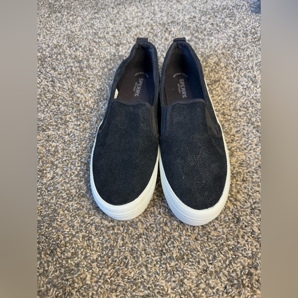 SPERRY Crest Twin Gore Platform Loafers - Picture 1 of 4